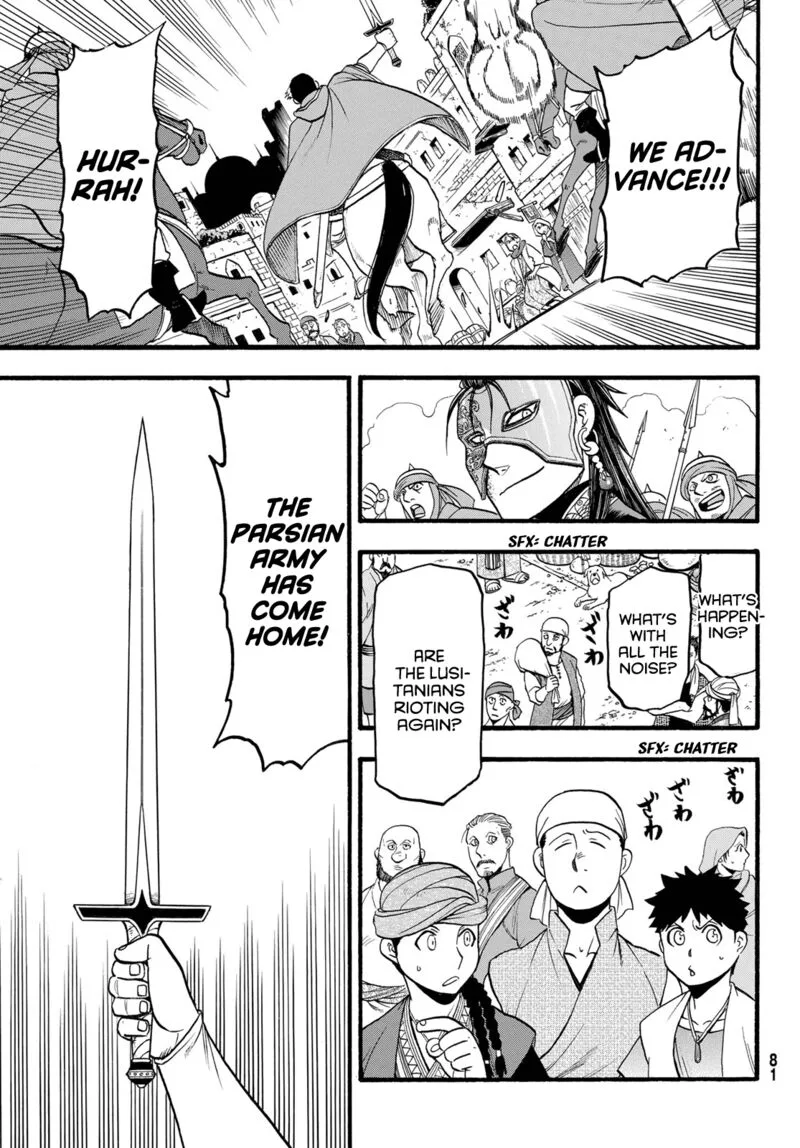 The Heroic Legend of Arslan (ARAKAWA Hiromu) Chapter 113 page 12