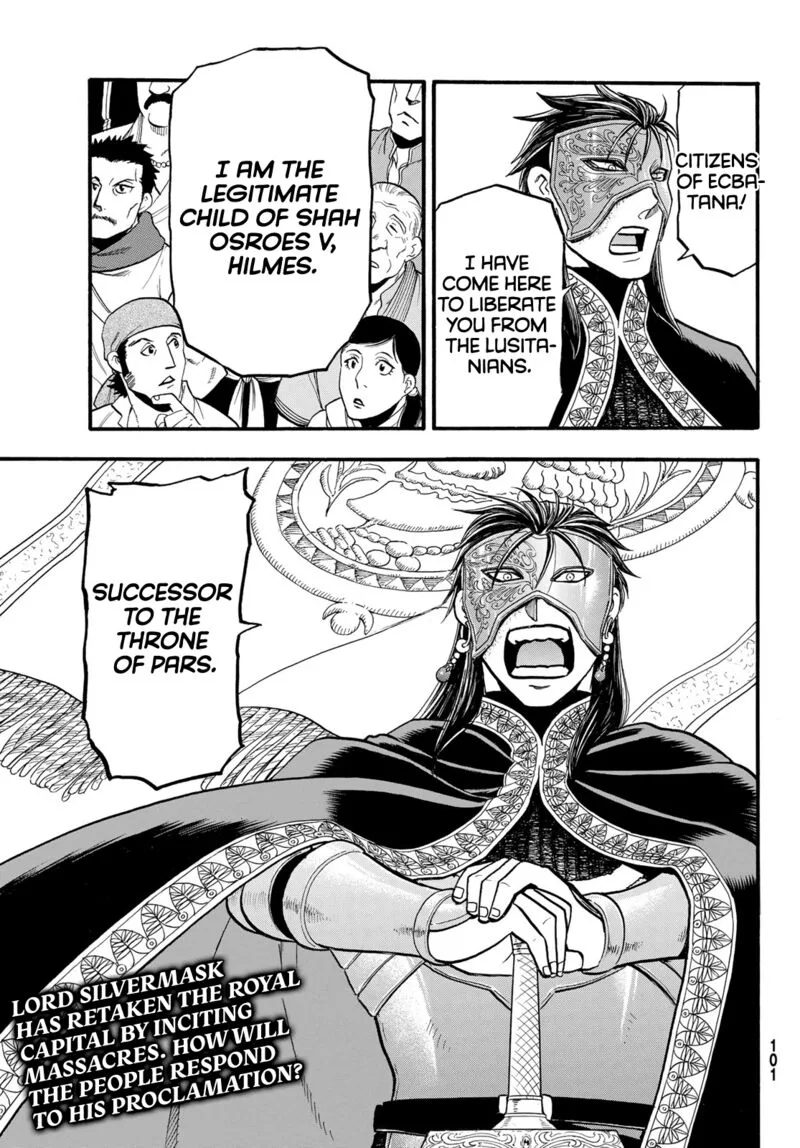 The Heroic Legend of Arslan (ARAKAWA Hiromu) Chapter 113 page 31