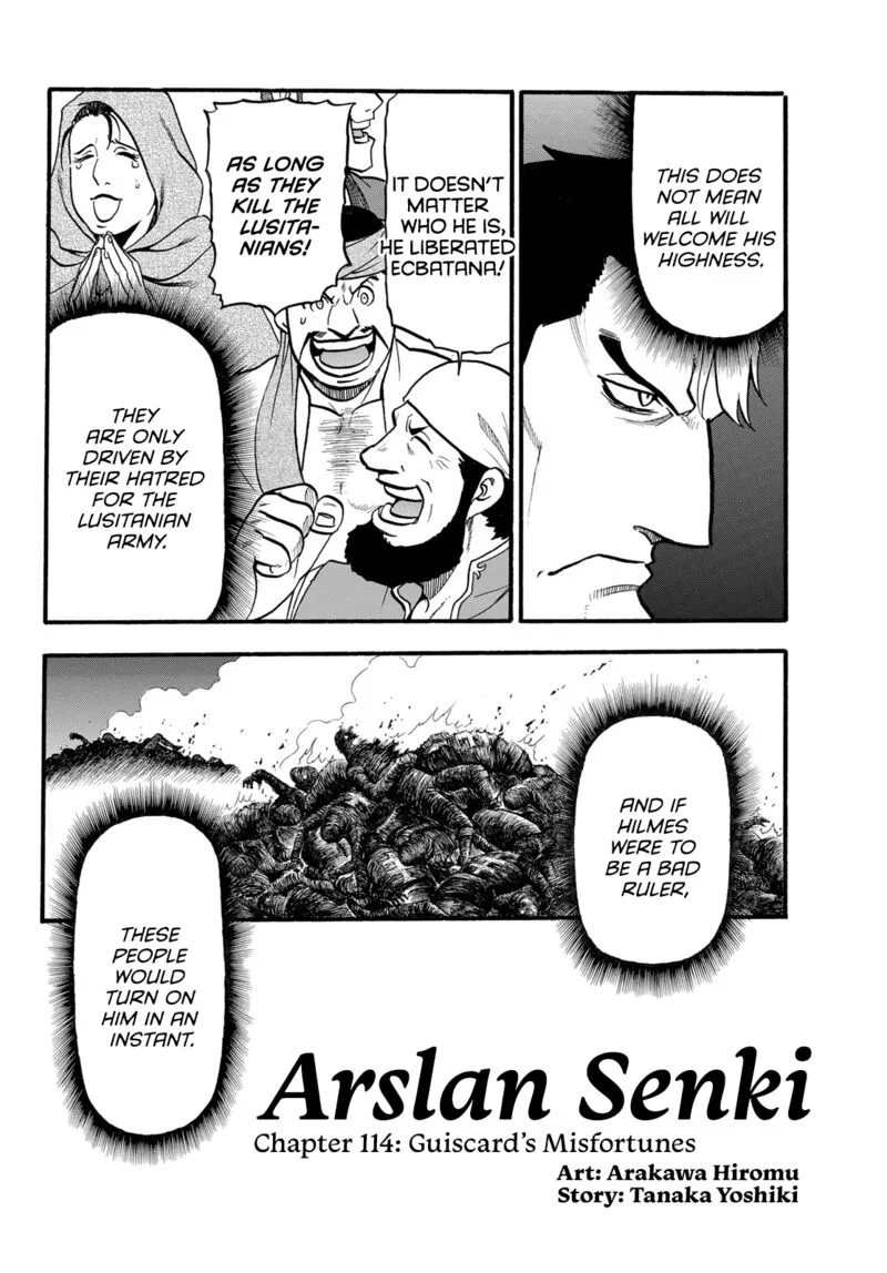 The Heroic Legend of Arslan (ARAKAWA Hiromu) Chapter 114 page 8