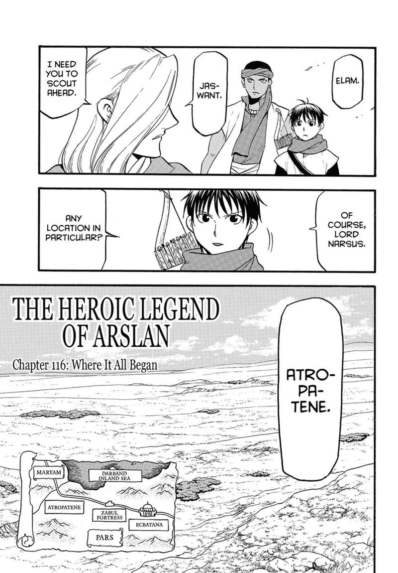 The Heroic Legend of Arslan (ARAKAWA Hiromu) Chapter 116 page 5