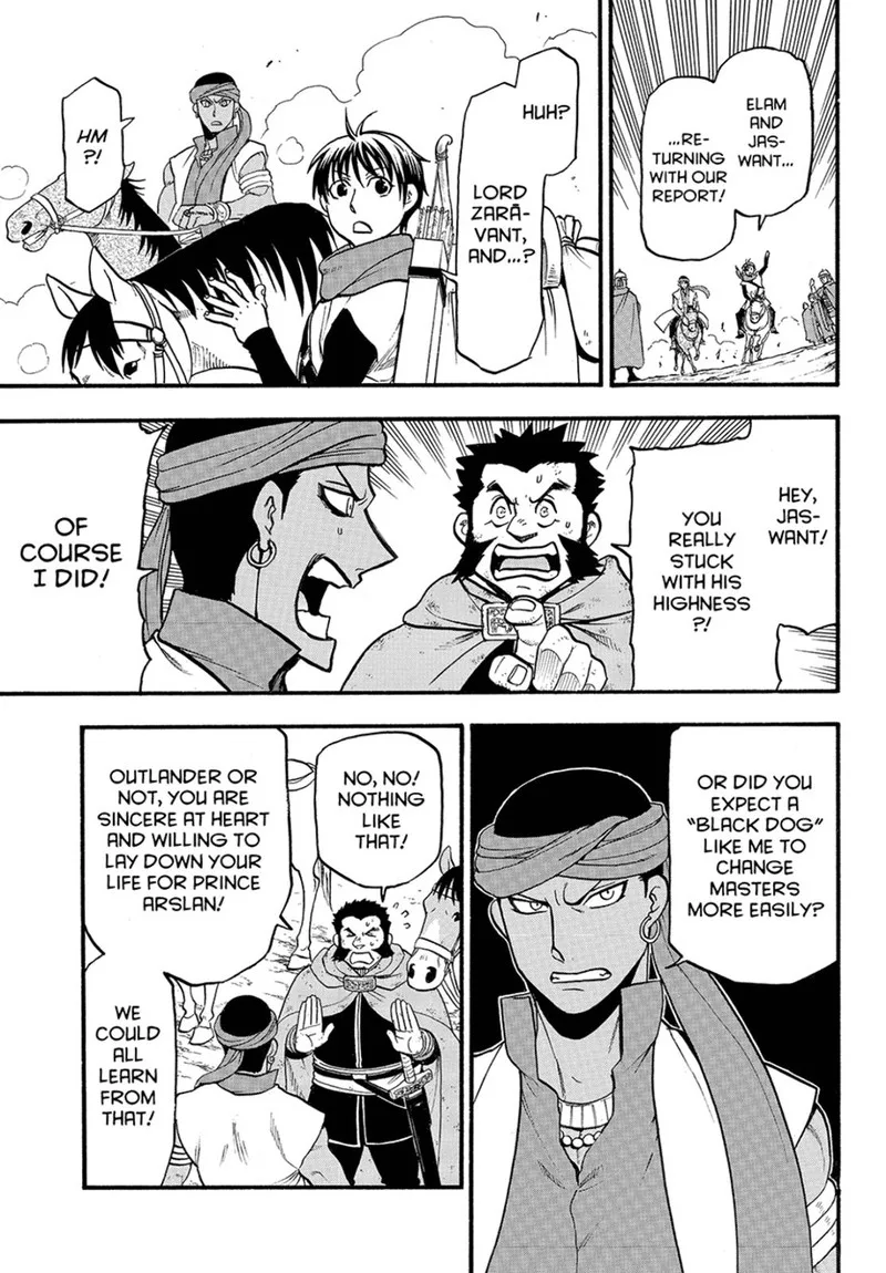 The Heroic Legend of Arslan (ARAKAWA Hiromu) Chapter 116 page 17
