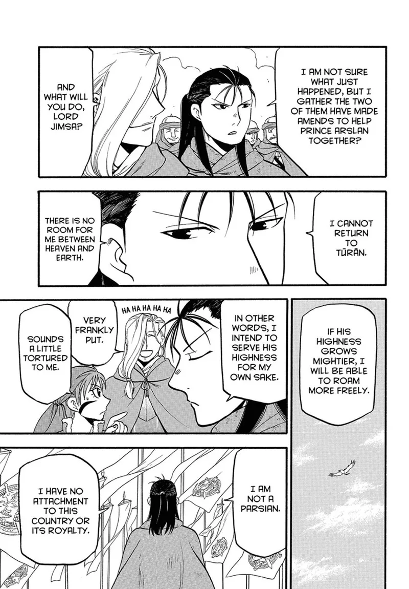 The Heroic Legend of Arslan (ARAKAWA Hiromu) Chapter 116 page 21