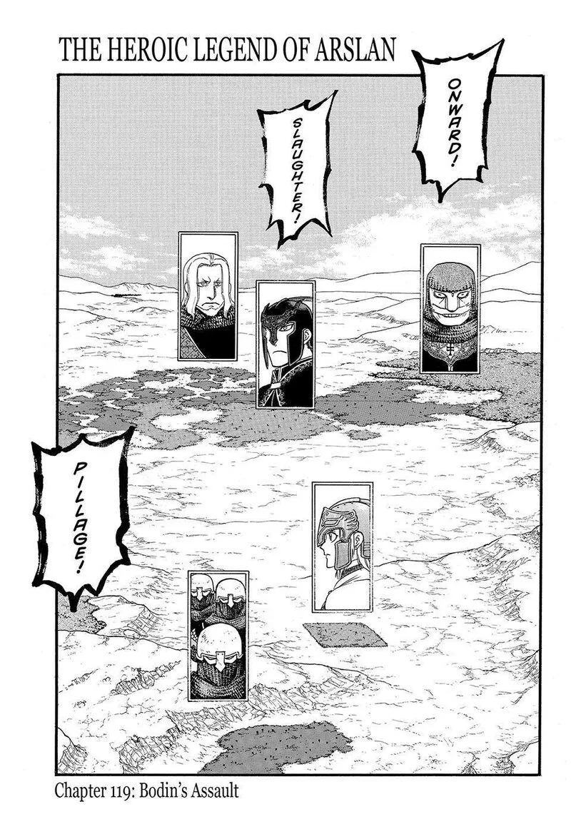 The Heroic Legend of Arslan (ARAKAWA Hiromu) Chapter 119 page 3