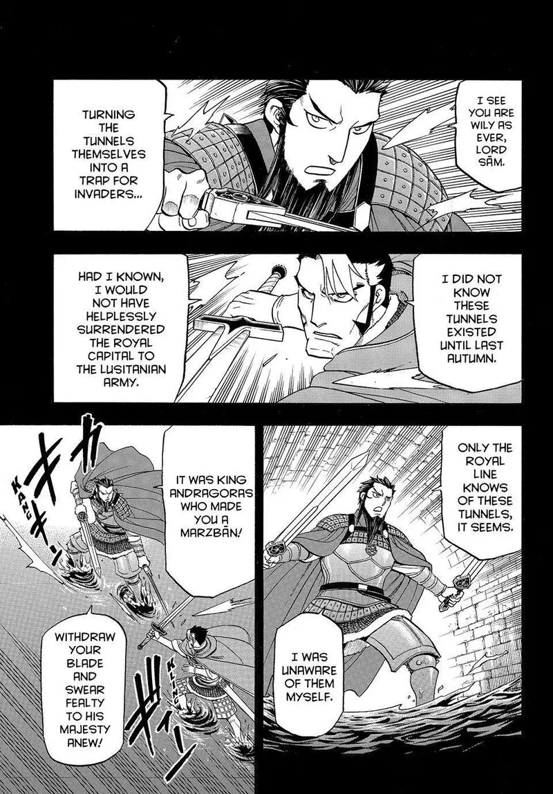 The Heroic Legend of Arslan (ARAKAWA Hiromu) Chapter 124 page 3