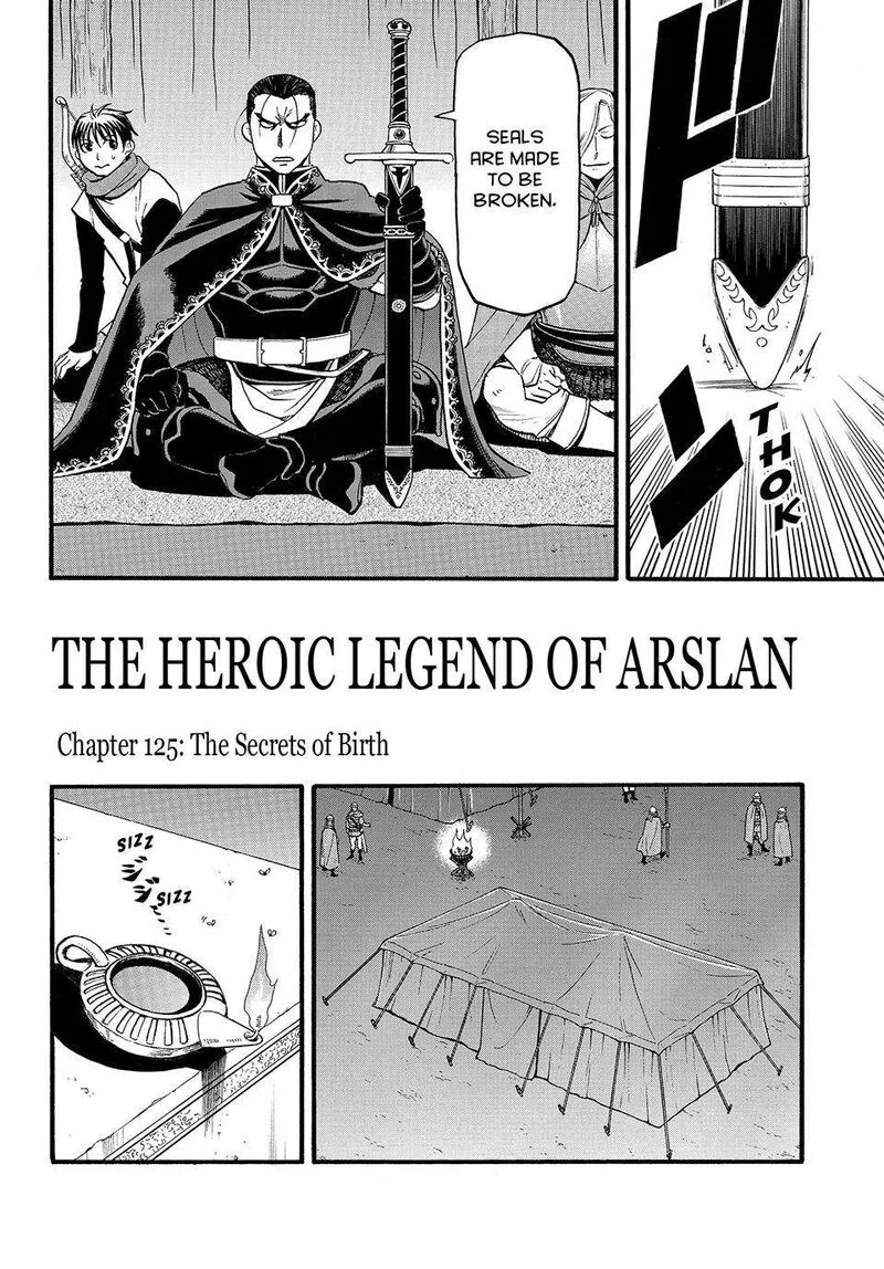 The Heroic Legend of Arslan (ARAKAWA Hiromu) Chapter 125 page 4