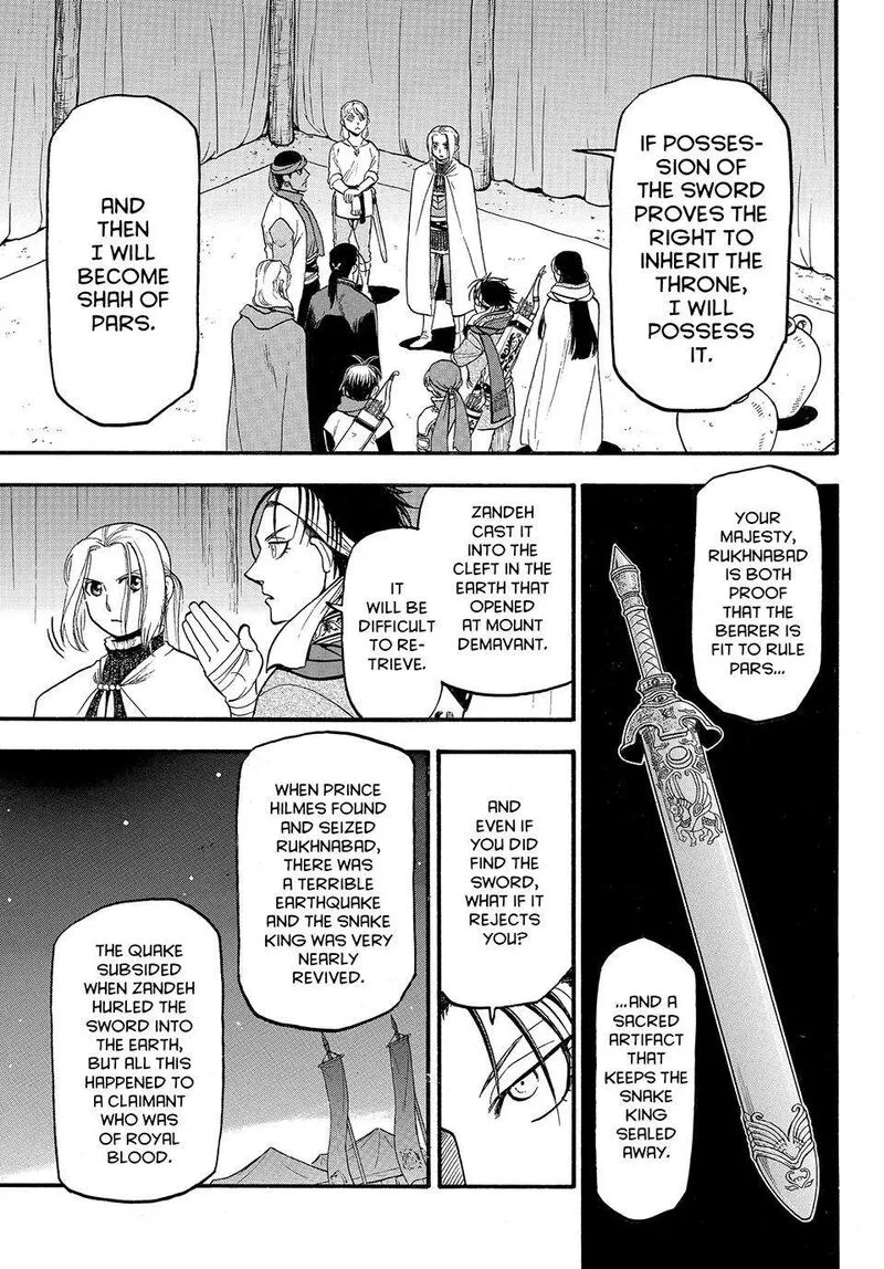 The Heroic Legend of Arslan (ARAKAWA Hiromu) Chapter 126 page 11