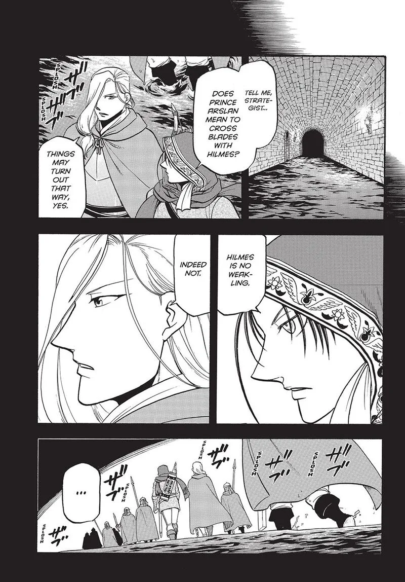 The Heroic Legend of Arslan (ARAKAWA Hiromu) Chapter 130 page 9