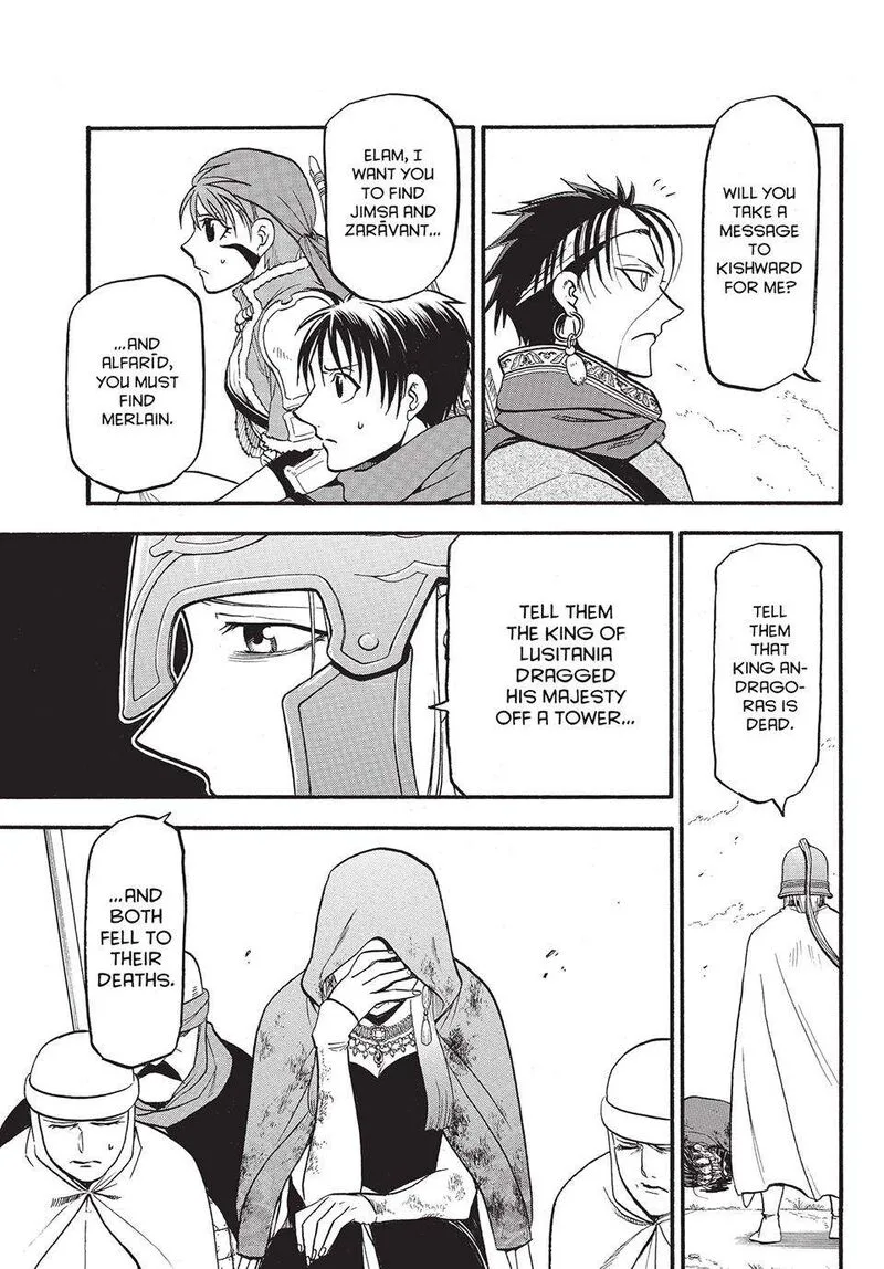 The Heroic Legend of Arslan (ARAKAWA Hiromu) Chapter 132 page 3