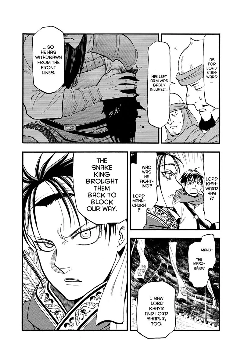 The Heroic Legend of Arslan (ARAKAWA Hiromu) Chapter 144 page 14