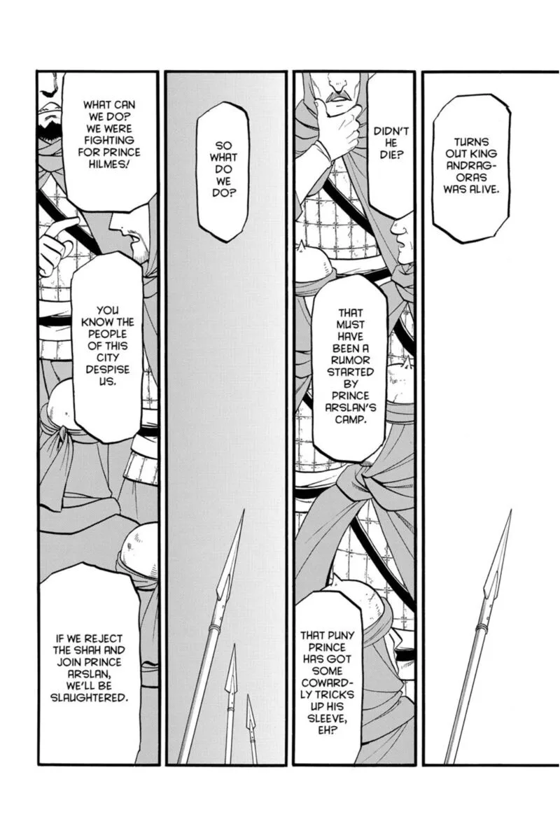 The Heroic Legend of Arslan (ARAKAWA Hiromu) Chapter 145 page 4
