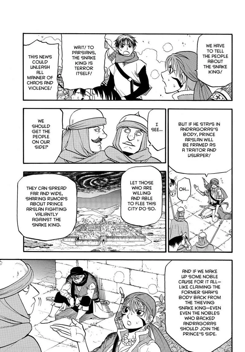 The Heroic Legend of Arslan (ARAKAWA Hiromu) Chapter 152 page 19