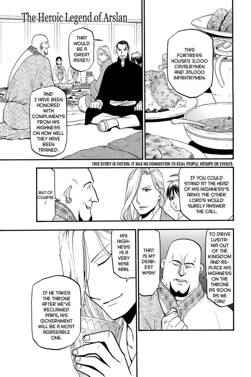 The Heroic Legend of Arslan (ARAKAWA Hiromu) Chapter 21 page 1