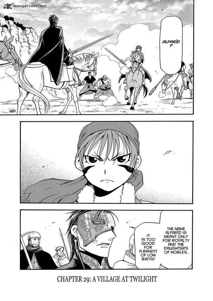 The Heroic Legend of Arslan (ARAKAWA Hiromu) Chapter 29 page 1