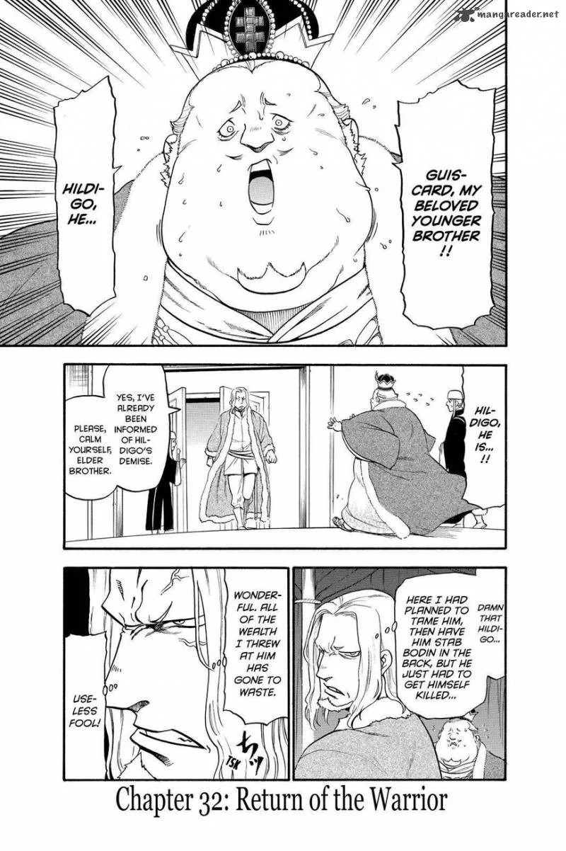 The Heroic Legend of Arslan (ARAKAWA Hiromu) Chapter 32 page 1