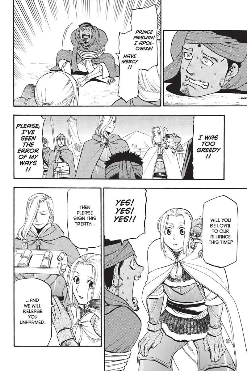The Heroic Legend of Arslan (ARAKAWA Hiromu) Chapter 54 page 14