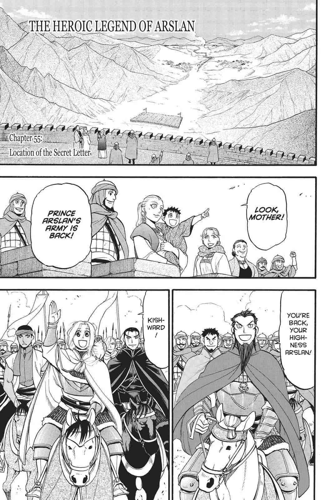 The Heroic Legend of Arslan (ARAKAWA Hiromu) Chapter 55 page 2
