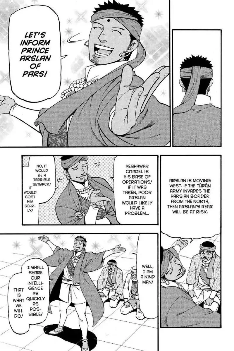 The Heroic Legend of Arslan (ARAKAWA Hiromu) Chapter 73 page 23