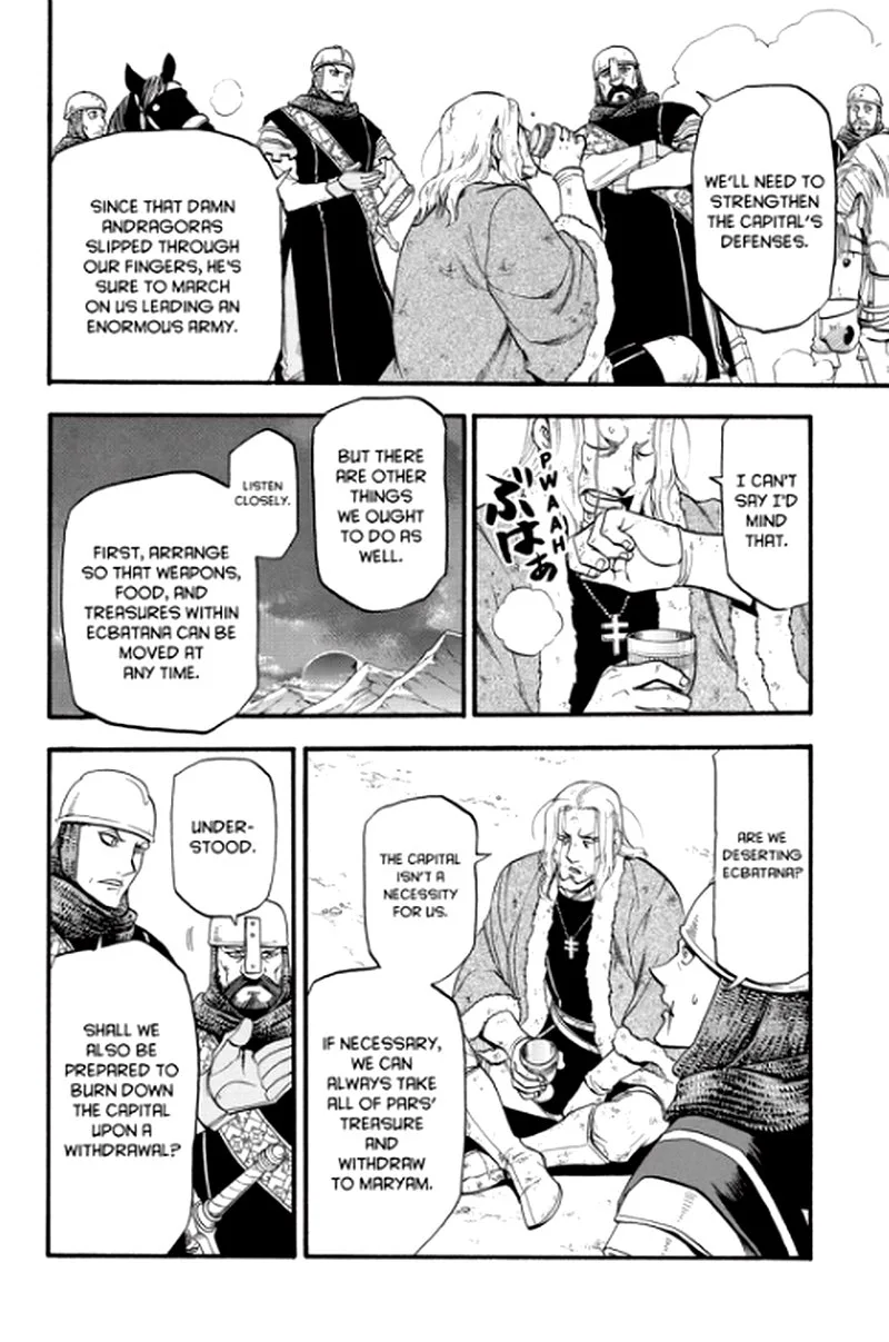 The Heroic Legend of Arslan (ARAKAWA Hiromu) Chapter 82 page 8