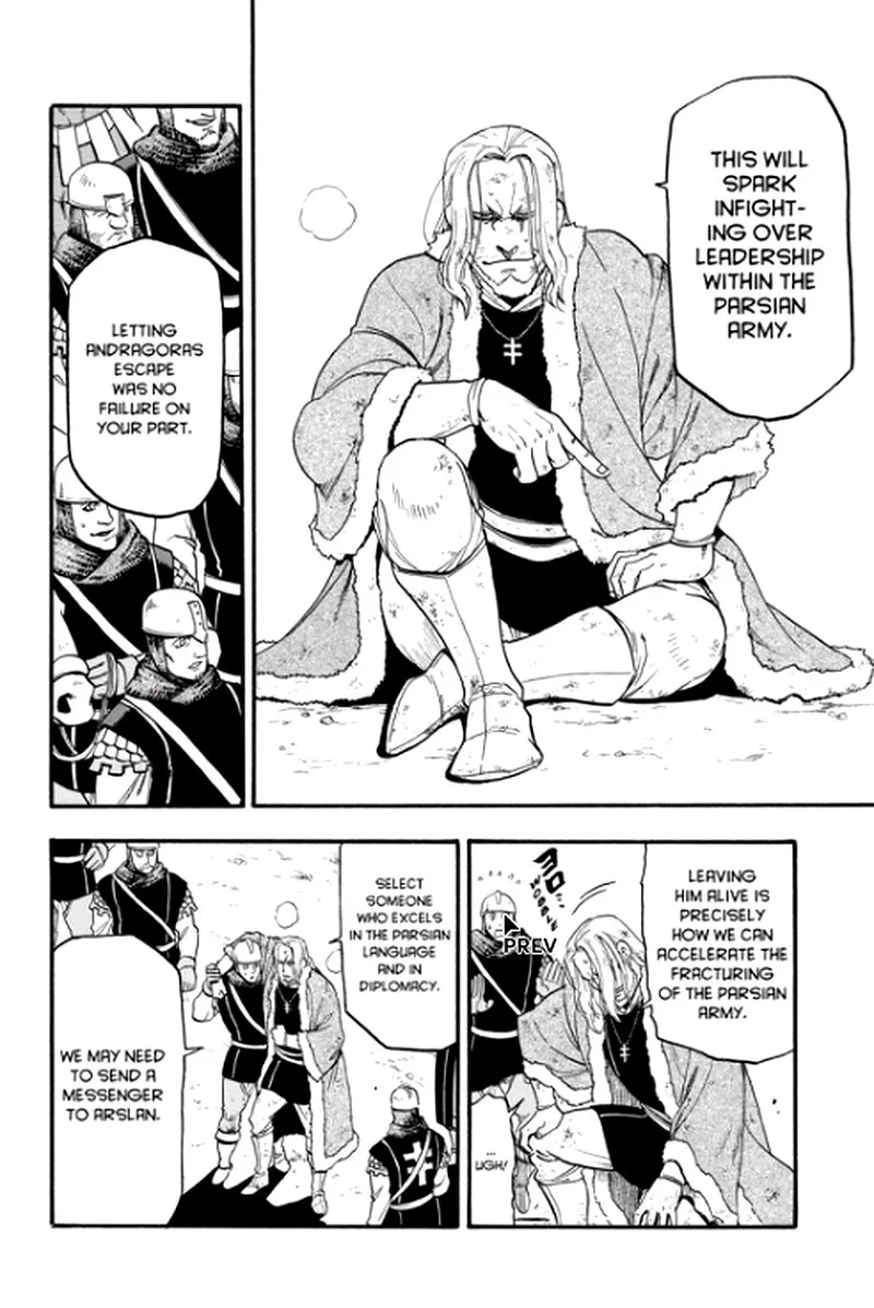The Heroic Legend of Arslan (ARAKAWA Hiromu) Chapter 82 page 10