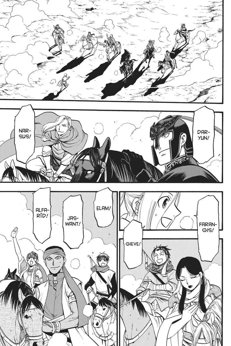 The Heroic Legend of Arslan (ARAKAWA Hiromu) Chapter 93 page 1