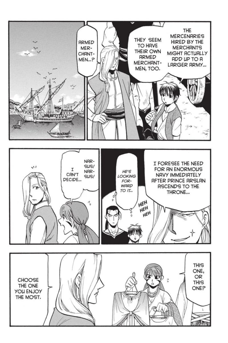The Heroic Legend of Arslan (ARAKAWA Hiromu) Chapter 95 page 6