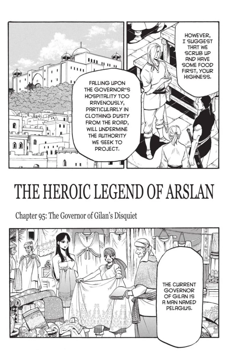 The Heroic Legend of Arslan (ARAKAWA Hiromu) Chapter 95 page 4