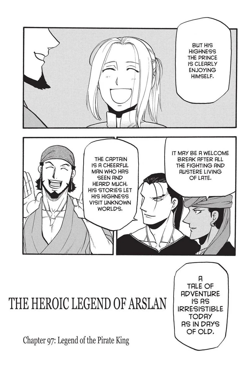 The Heroic Legend of Arslan (ARAKAWA Hiromu) Chapter 97 page 3