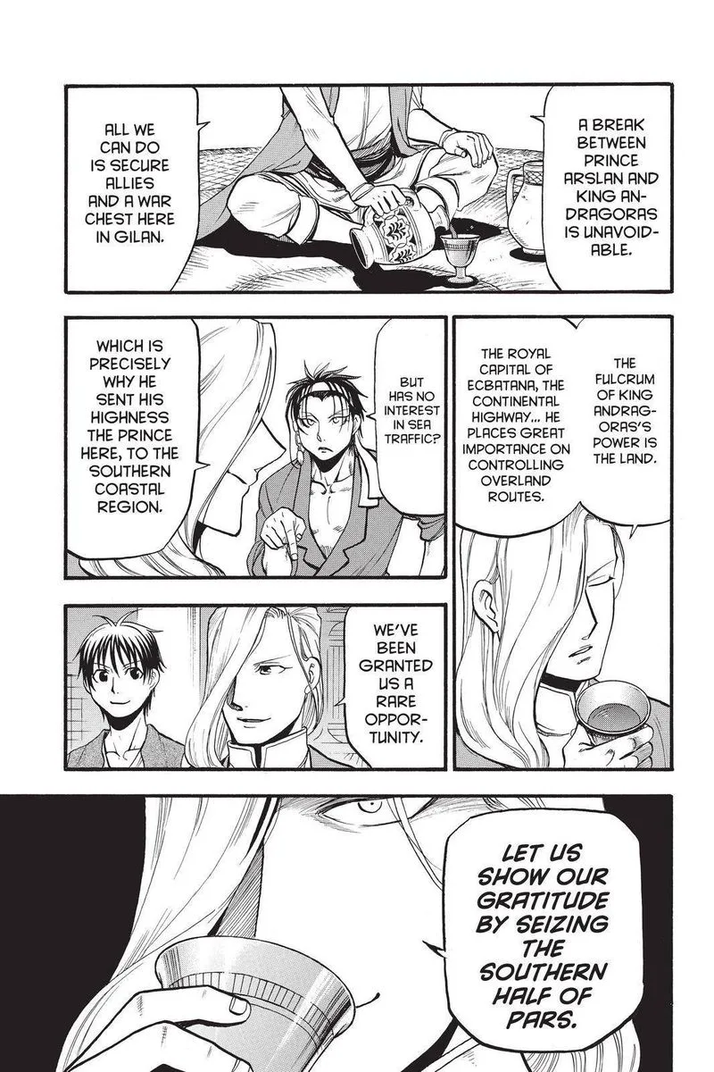 The Heroic Legend of Arslan (ARAKAWA Hiromu) Chapter 98 page 19