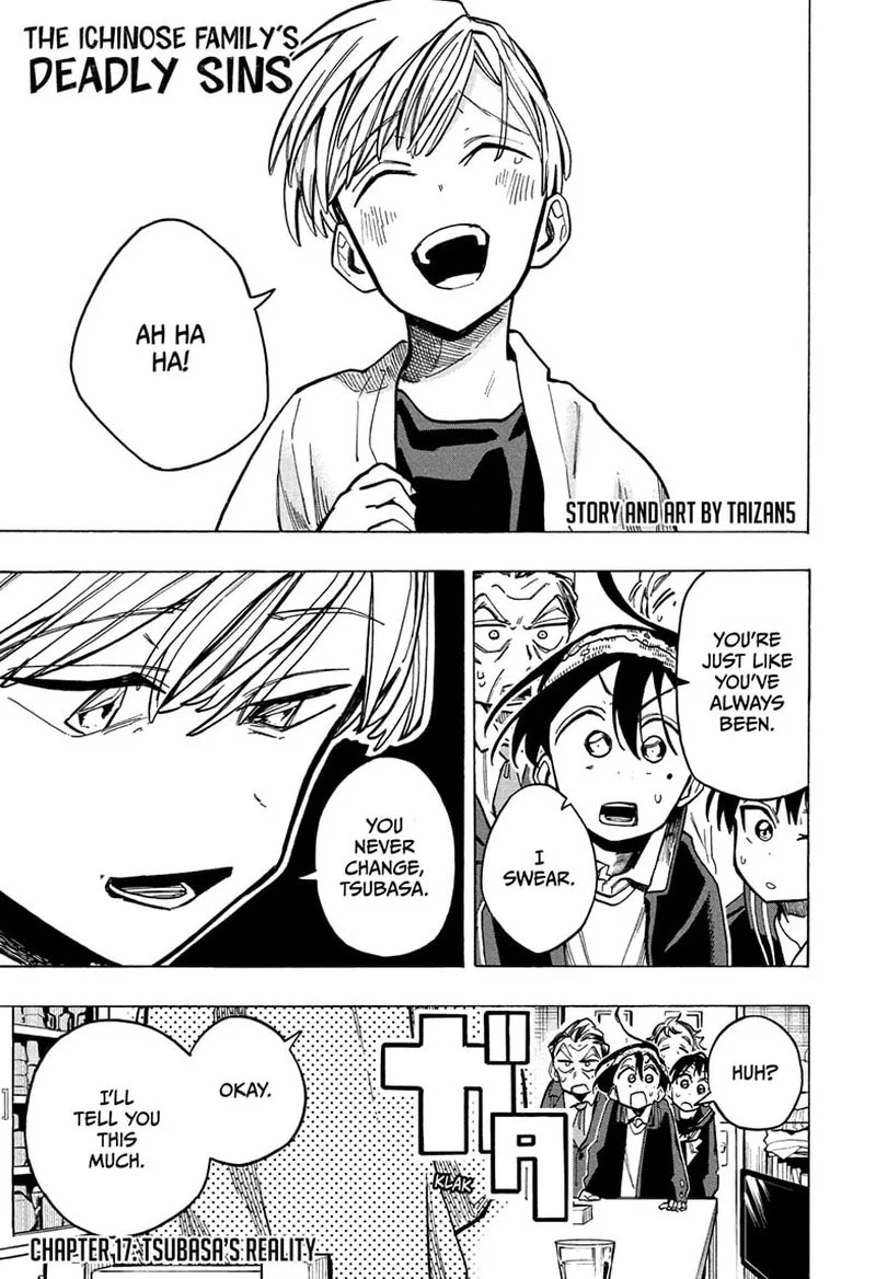 The Ichinose Family's Deadly Sins Chapter 17 page 1