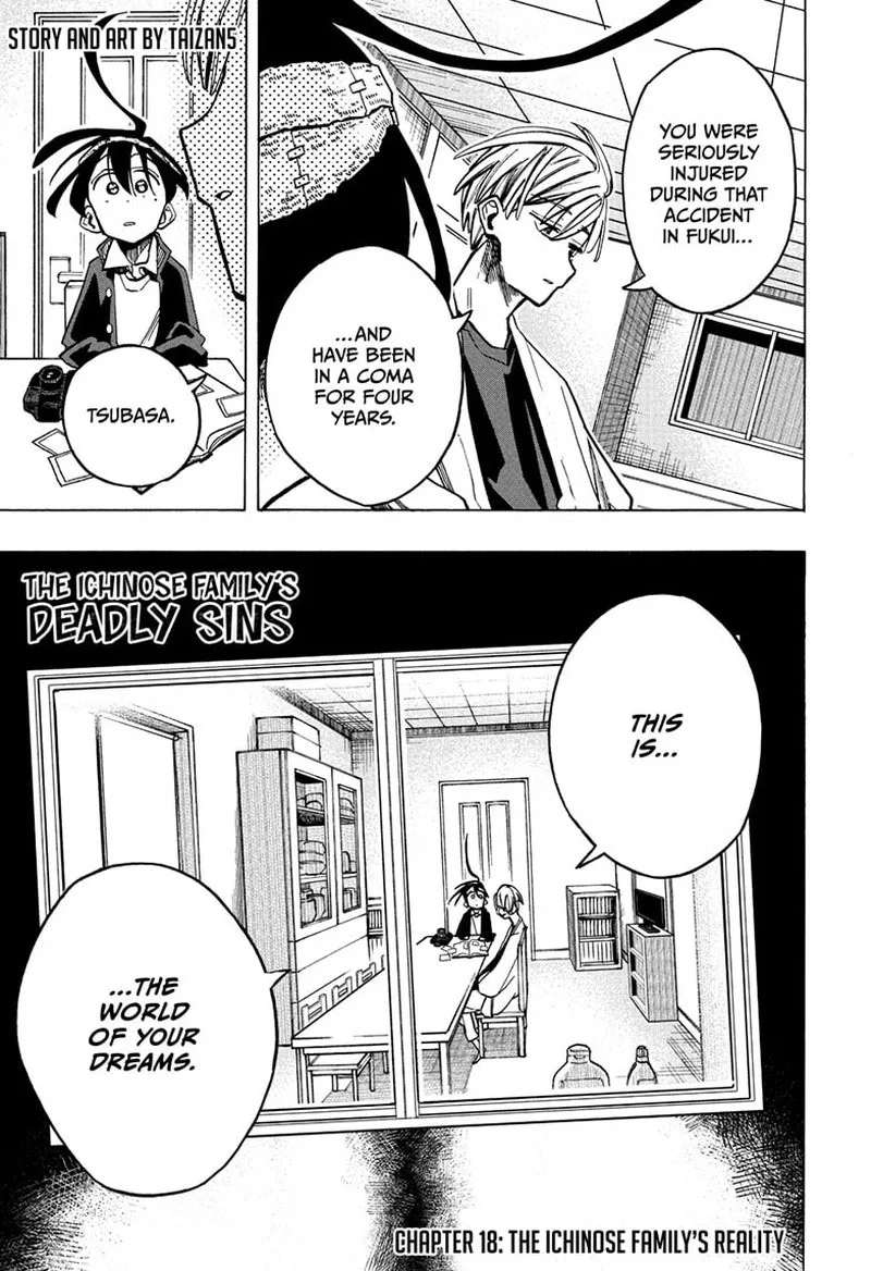 The Ichinose Family's Deadly Sins Chapter 18 page 1