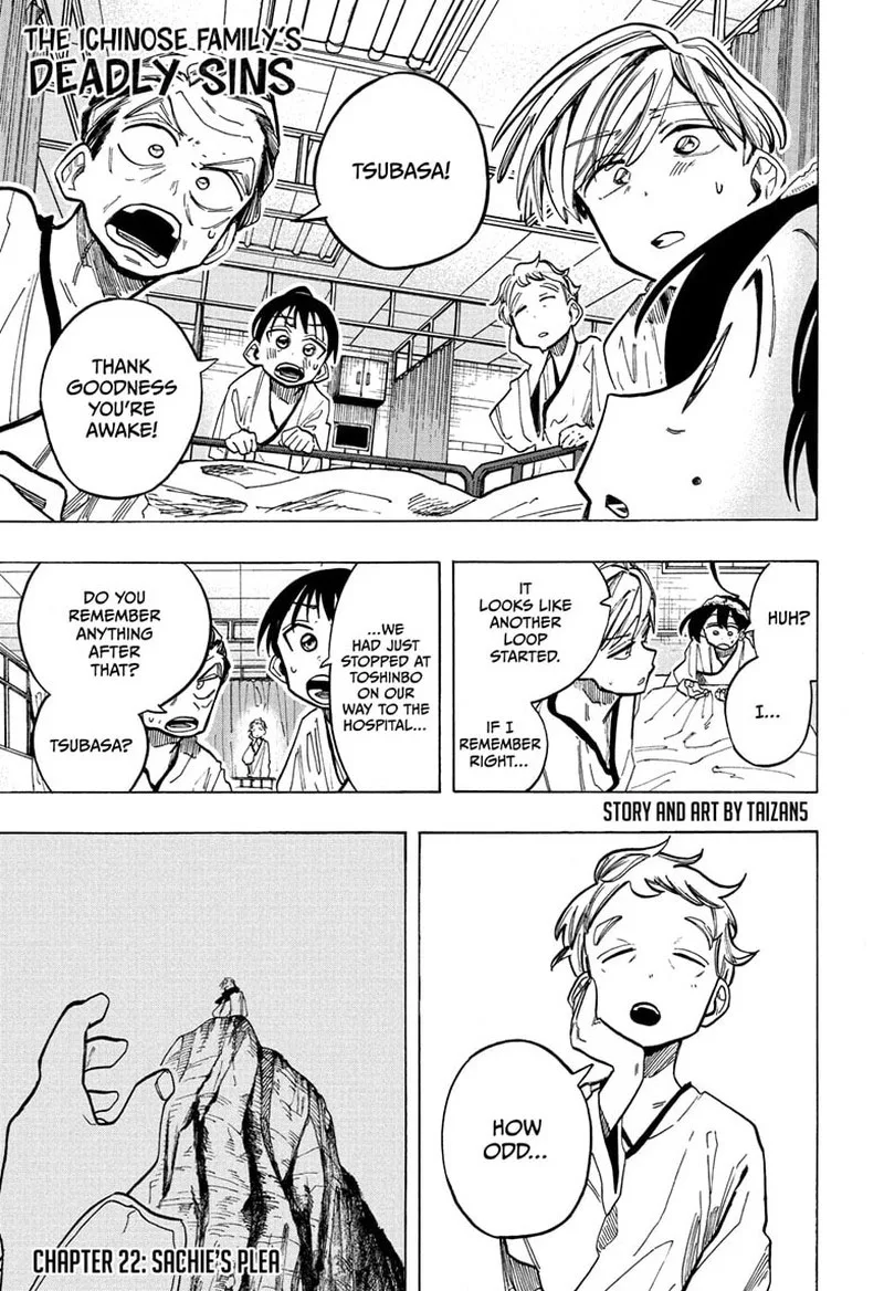 The Ichinose Family's Deadly Sins Chapter 22 page 1
