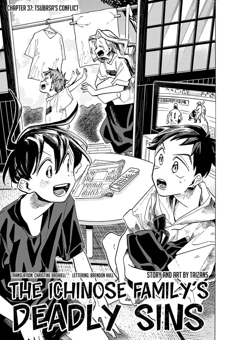 The Ichinose Family's Deadly Sins Chapter 37 page 3