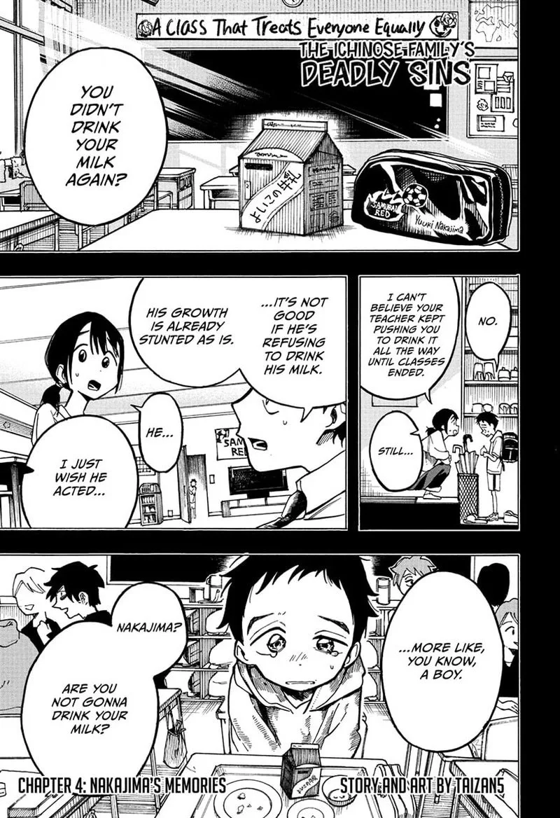 The Ichinose Family's Deadly Sins Chapter 4 page 1