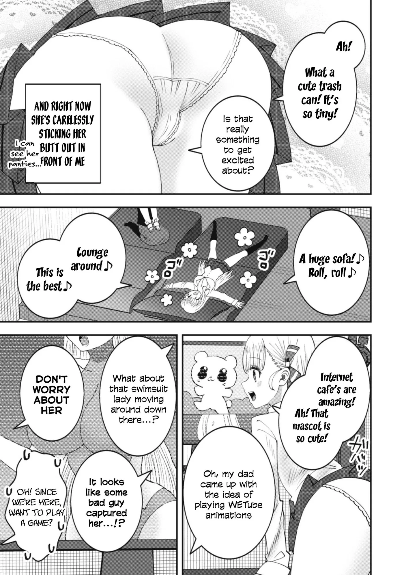 The Internet Café Where I Work Somehow Became a Hangout Spot for Beautiful Girls. Chapter 1 page 18