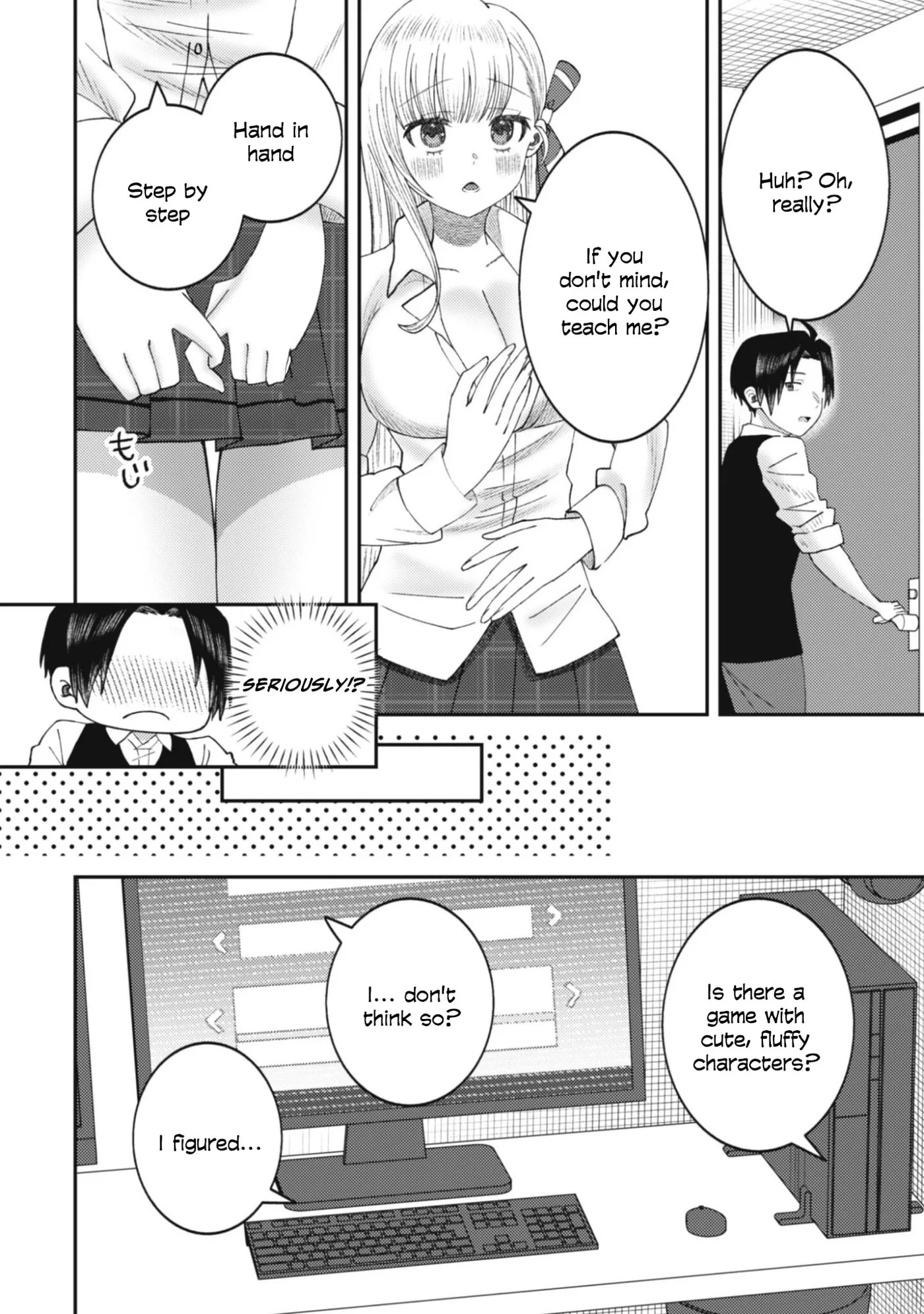 The Internet Café Where I Work Somehow Became a Hangout Spot for Beautiful Girls. Chapter 1 page 21