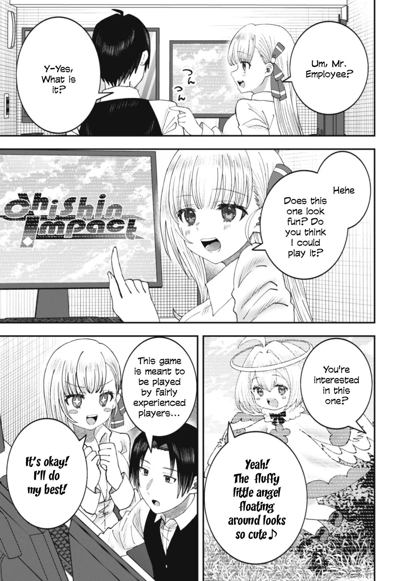 The Internet Café Where I Work Somehow Became a Hangout Spot for Beautiful Girls. Chapter 1 page 22