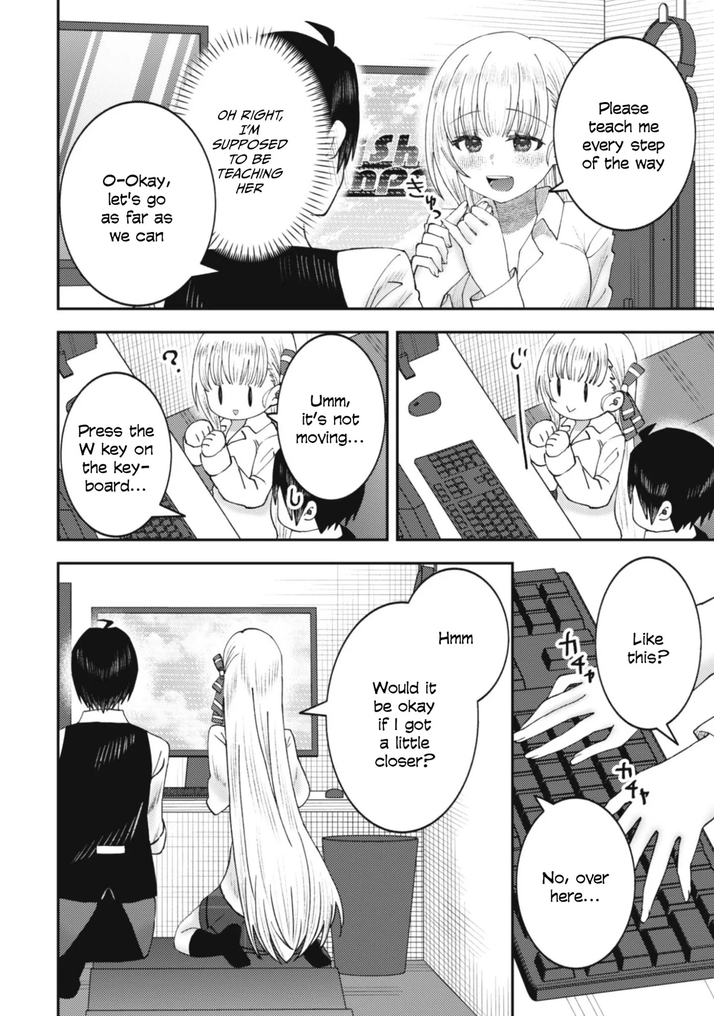 The Internet Café Where I Work Somehow Became a Hangout Spot for Beautiful Girls. Chapter 1 page 23