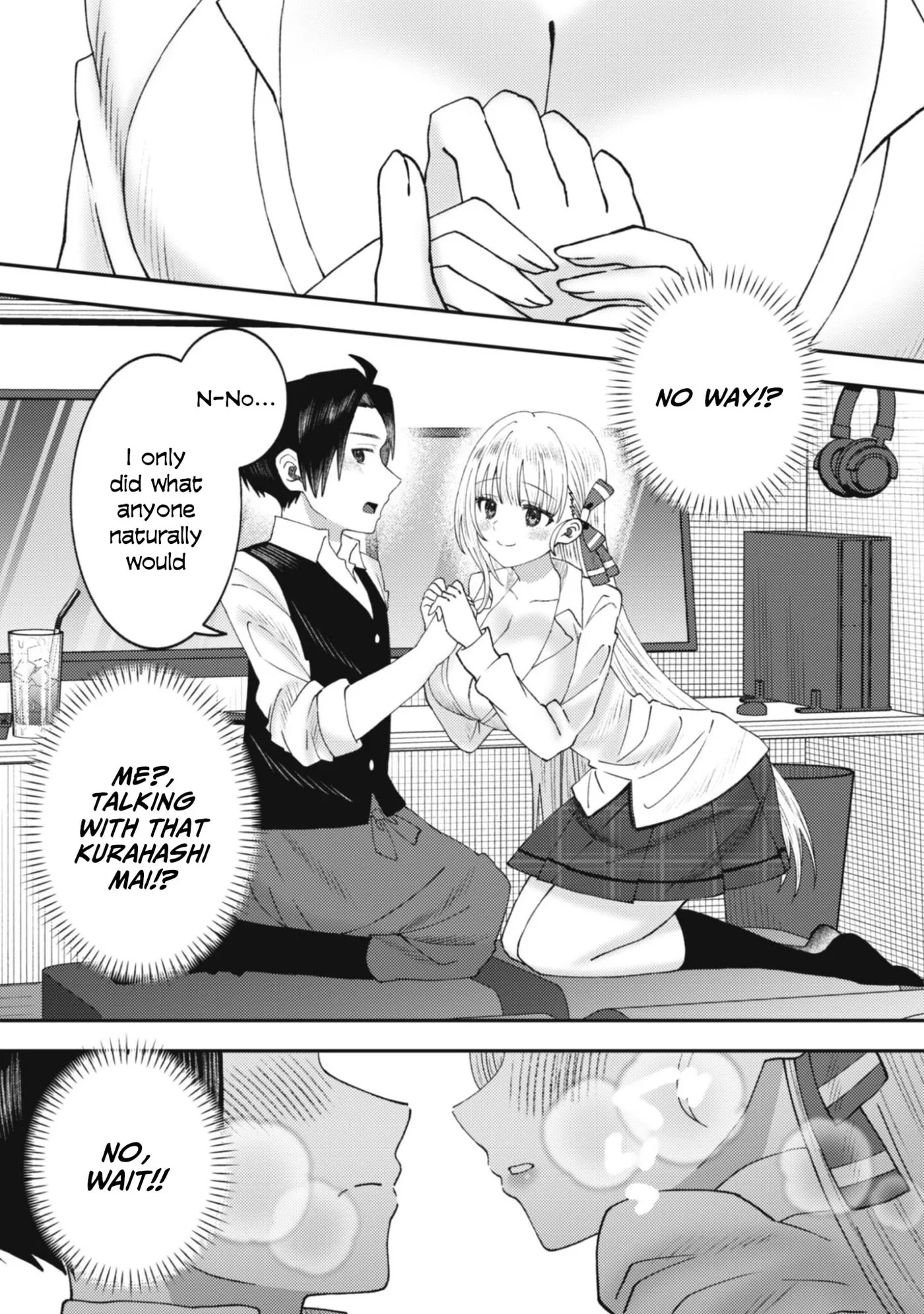 The Internet Café Where I Work Somehow Became a Hangout Spot for Beautiful Girls. Chapter 1 page 14