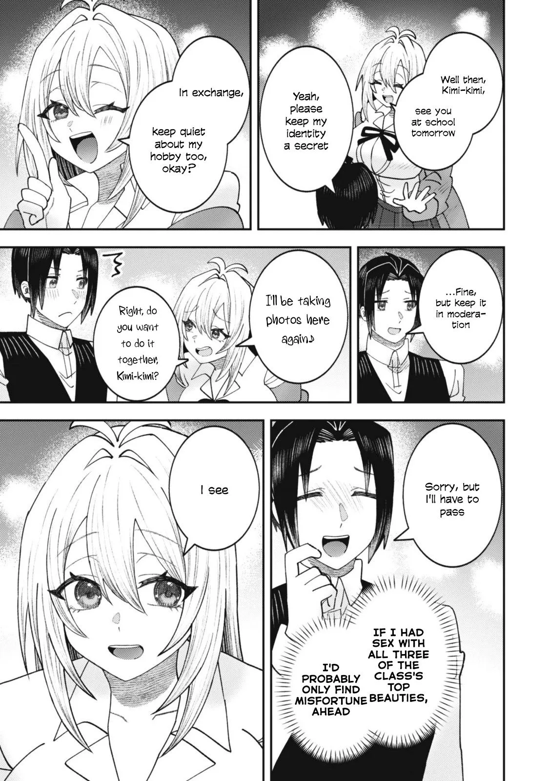 The Internet Café Where I Work Somehow Became a Hangout Spot for Beautiful Girls. Chapter 10 page 12