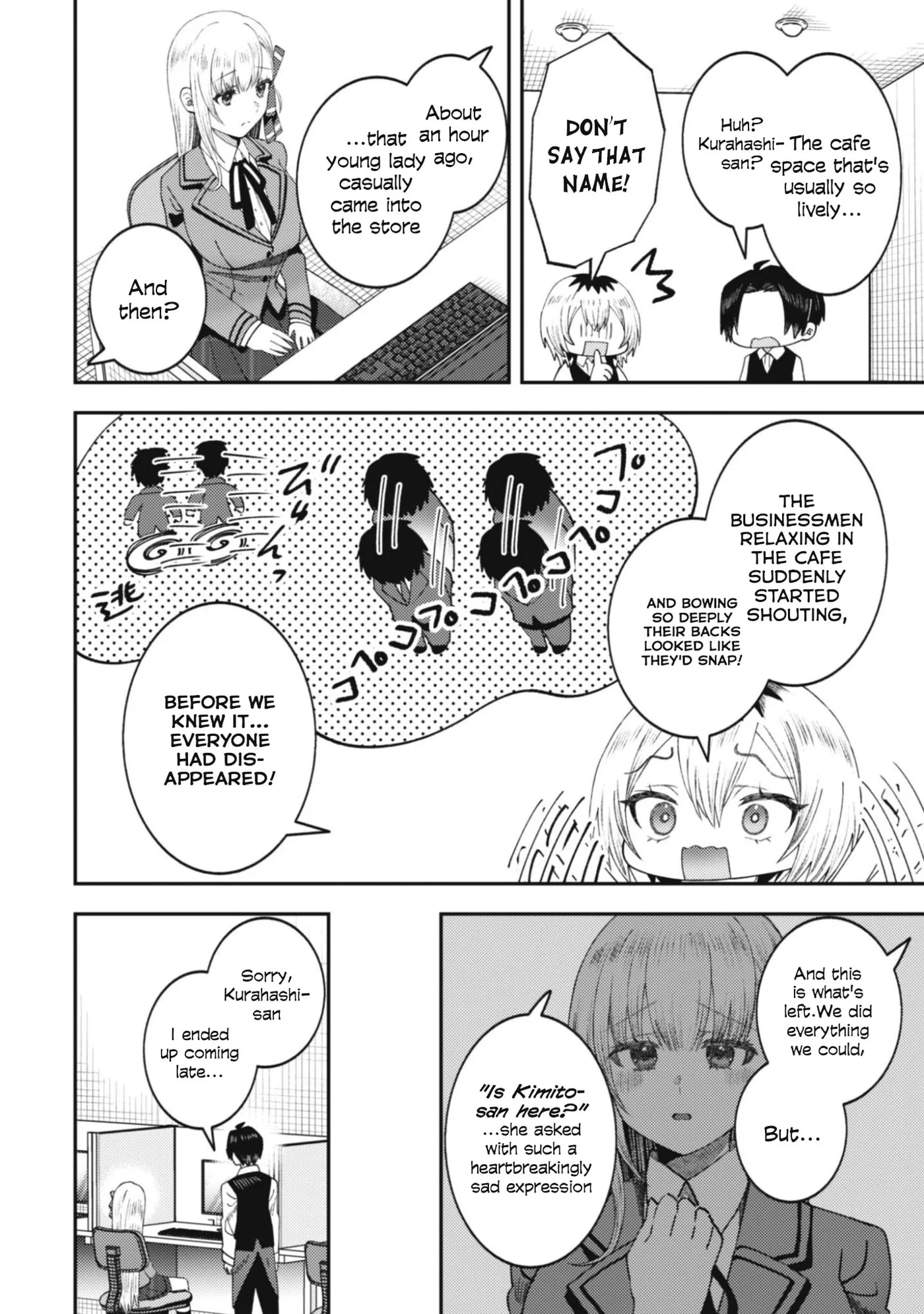 The Internet Café Where I Work Somehow Became a Hangout Spot for Beautiful Girls. Chapter 3 page 9