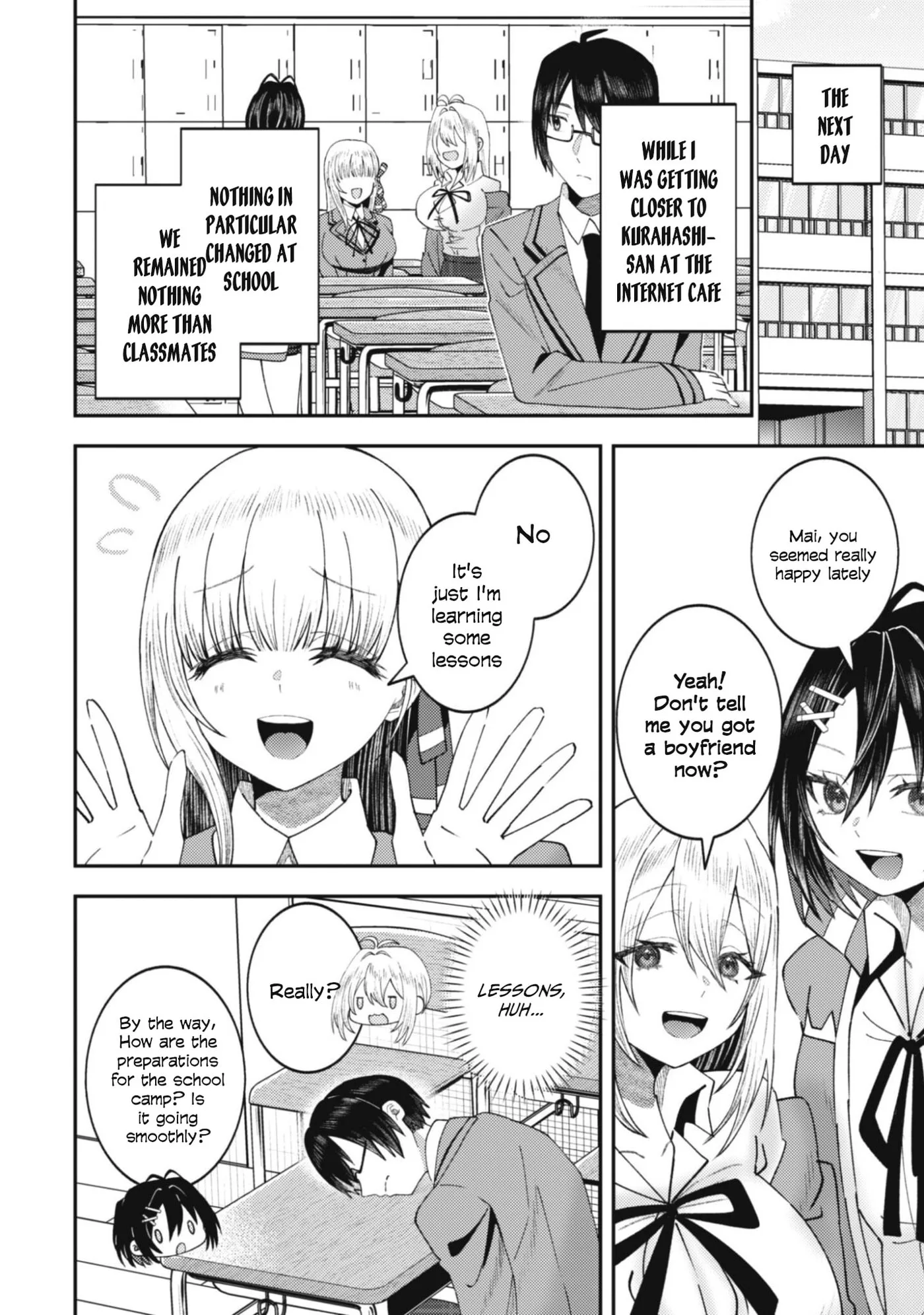 The Internet Café Where I Work Somehow Became a Hangout Spot for Beautiful Girls. Chapter 3 page 21