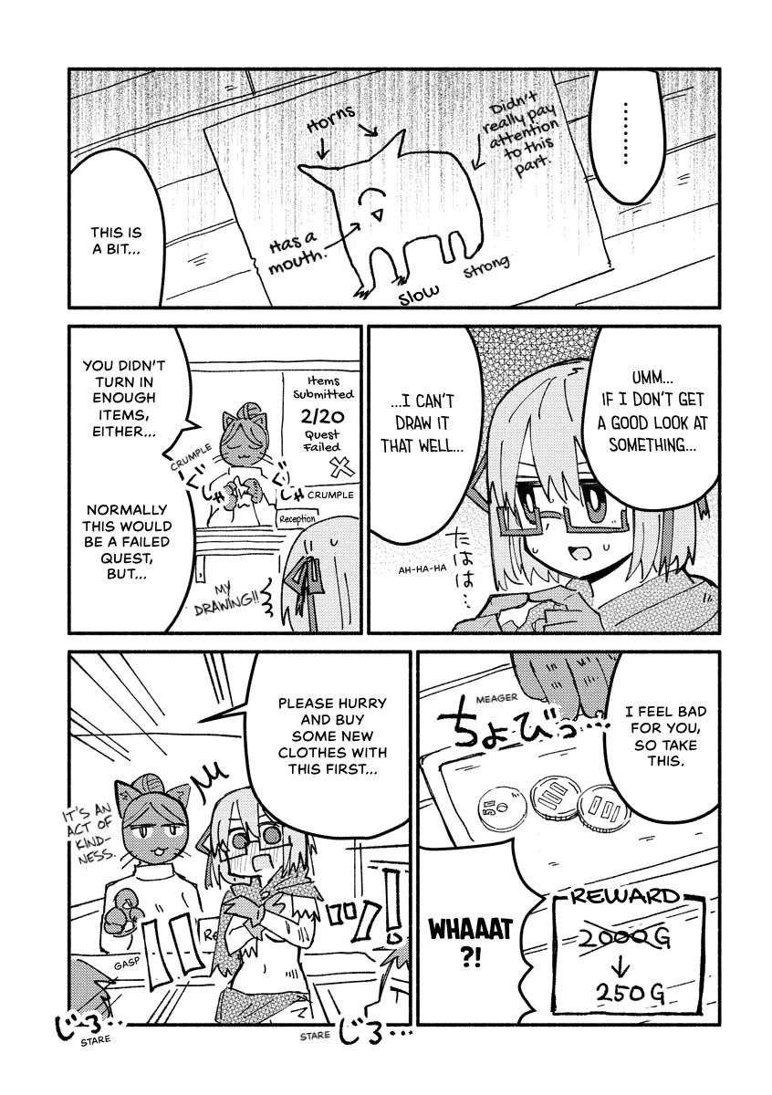 The Isekai Reincarnation Sketchbook of Hundred Burger-chan Chapter 1 page 9
