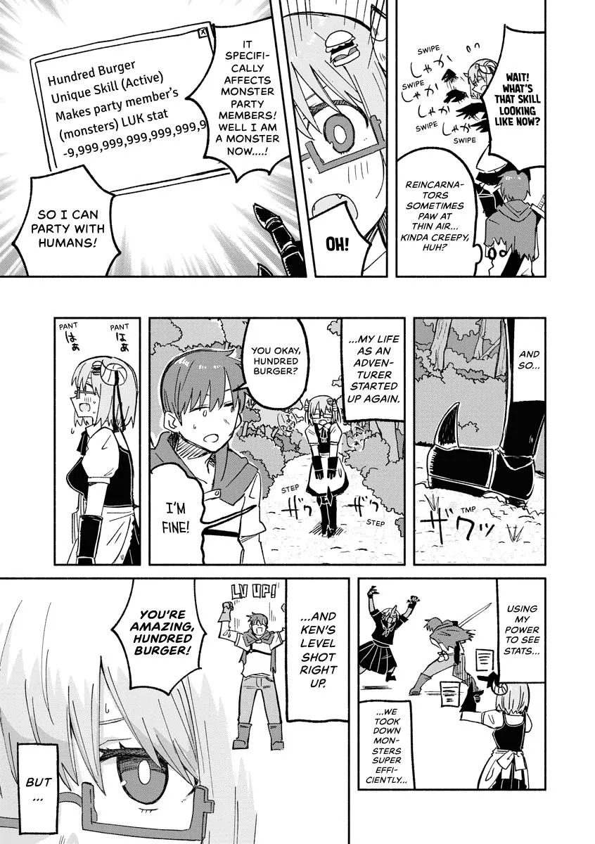 The Isekai Reincarnation Sketchbook of Hundred Burger-chan Chapter 15 page 3