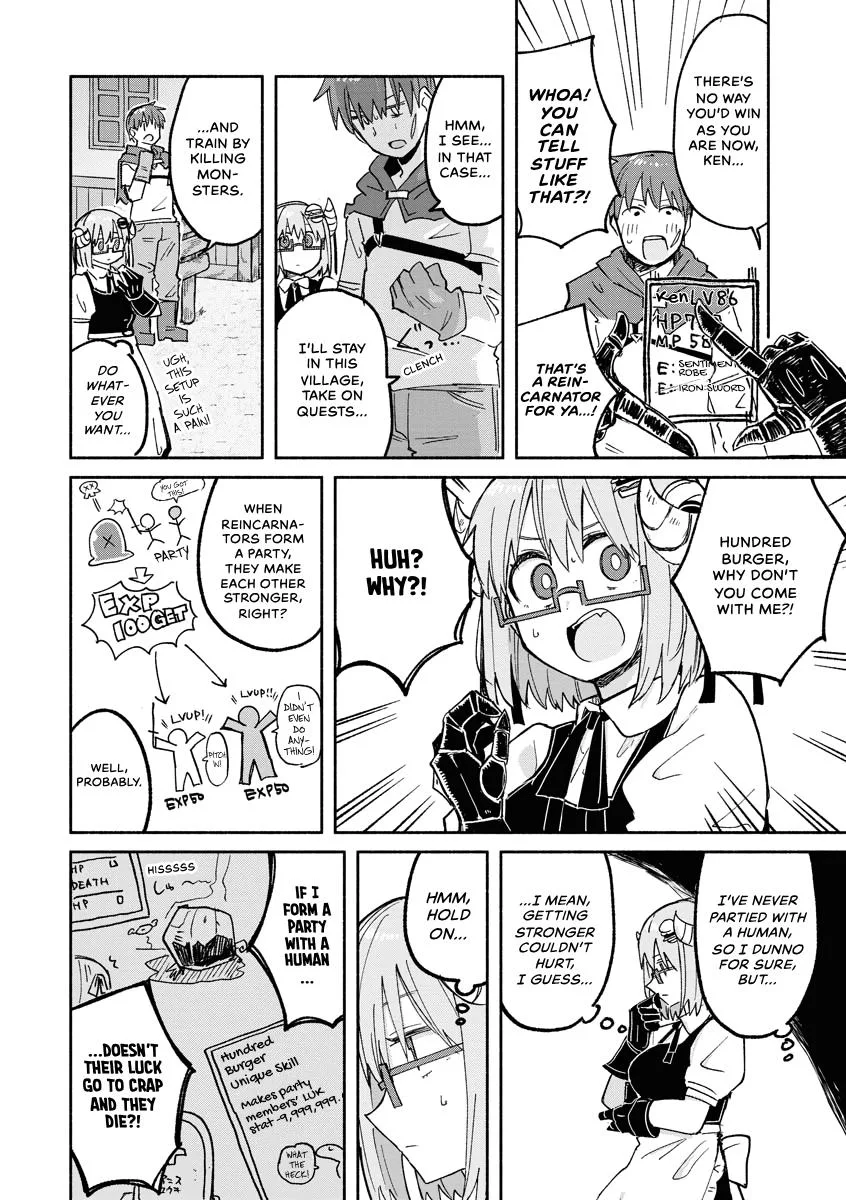 The Isekai Reincarnation Sketchbook of Hundred Burger-chan Chapter 15 page 2