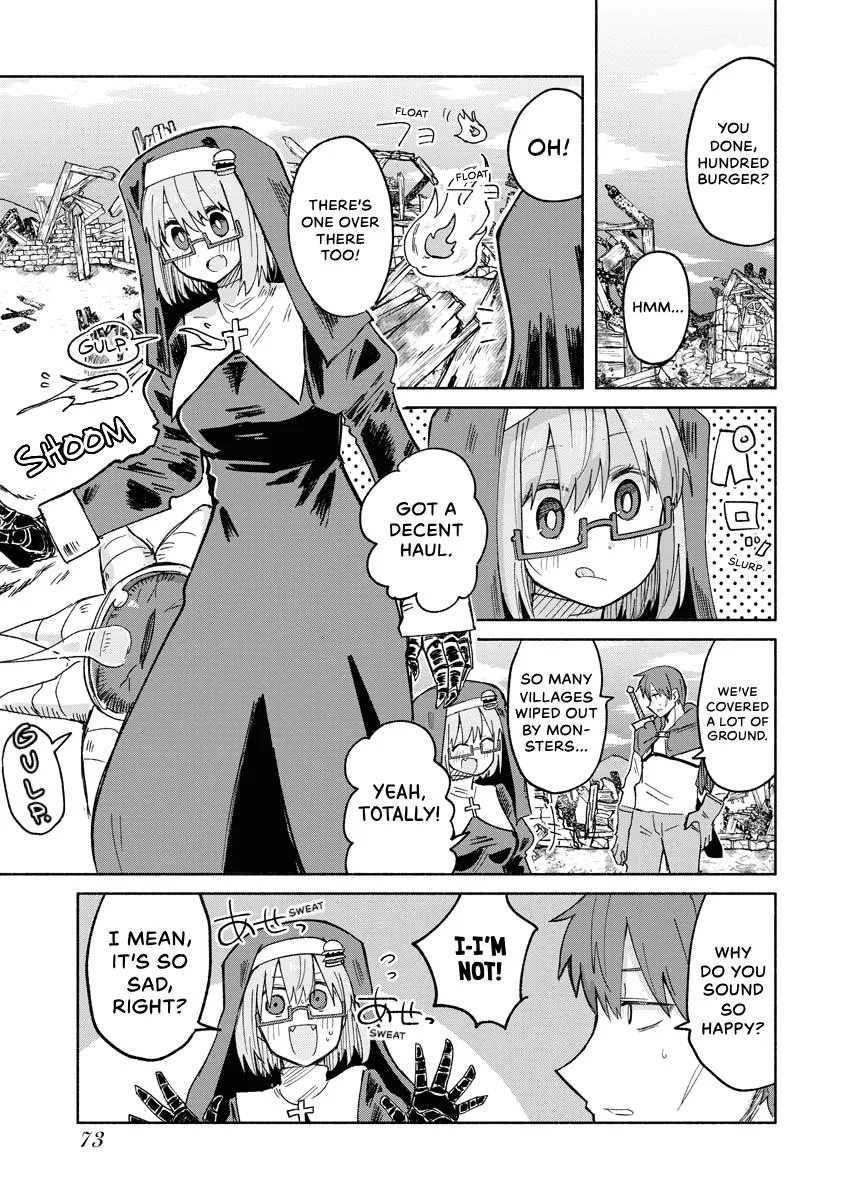 The Isekai Reincarnation Sketchbook of Hundred Burger-chan Chapter 16 page 1