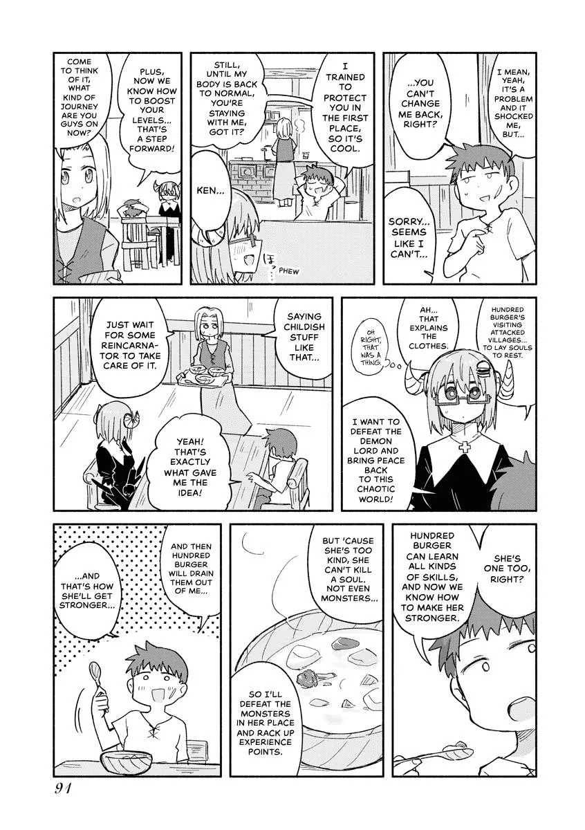 The Isekai Reincarnation Sketchbook of Hundred Burger-chan Chapter 17 page 7