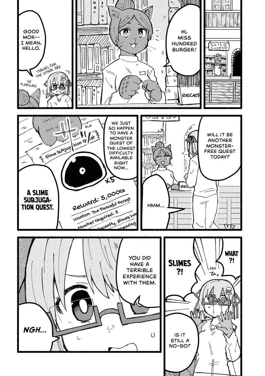 The Isekai Reincarnation Sketchbook of Hundred Burger-chan Chapter 2 page 4