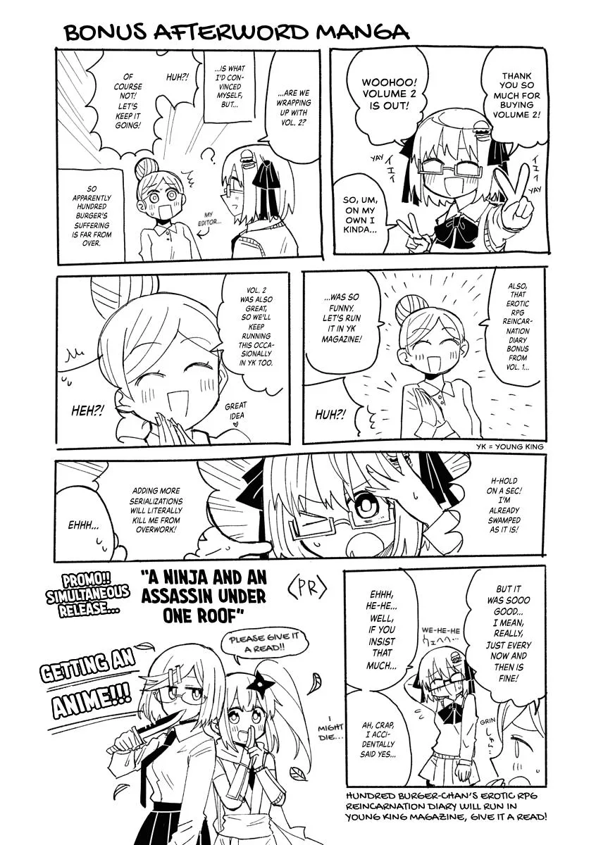 The Isekai Reincarnation Sketchbook of Hundred Burger-chan Chapter 20 page 9