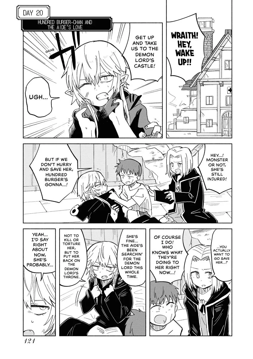 The Isekai Reincarnation Sketchbook of Hundred Burger-chan Chapter 20 page 1