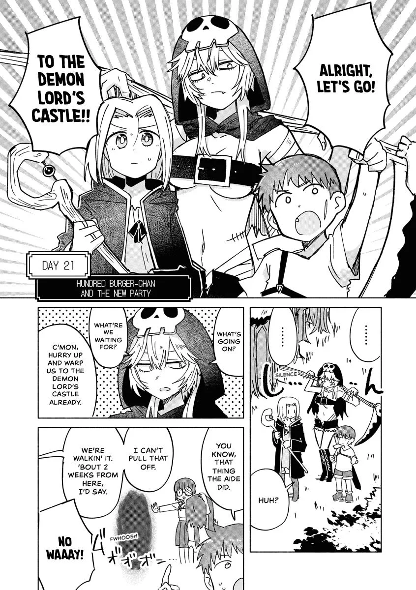 The Isekai Reincarnation Sketchbook of Hundred Burger-chan Chapter 21 page 5